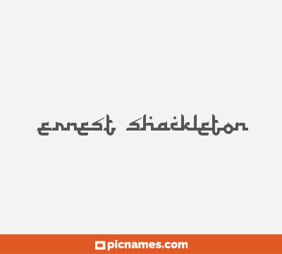 Ernest Shackleton